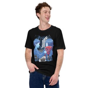 Midnight Sentry — Men’s Graphic Tee (Anime-Inspired)