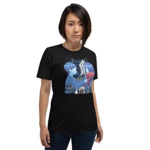 Midnight Sentry — Women’s Graphic Tee (Anime-Inspired)