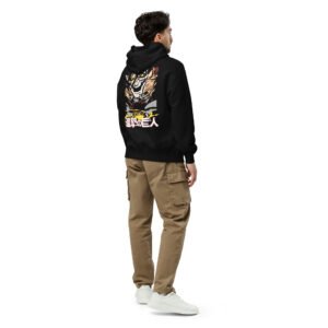 Berserker Split-Face — Unisex Oversized Hoodie (AS Colour 5161)