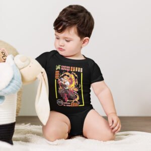 Blazing Vanguard Baby Onesie | Flame Swordsman Bodysuit