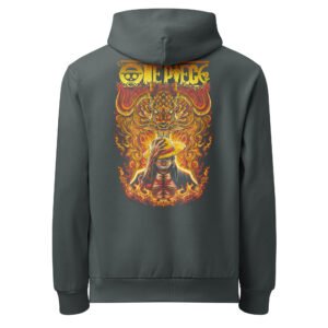 Ember King — Unisex Urban Garment-Dyed Hoodie | Heavyweight Fleece (Back Print)