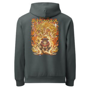 Blaze Voyager — Unisex Urban Garment-Dyed Hoodie | Heavyweight Fleece (Back Print)