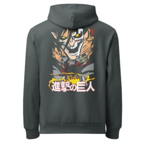 Dual Fury — Unisex Urban Garment-Dyed Hoodie | Heavyweight Fleece (Back Print)