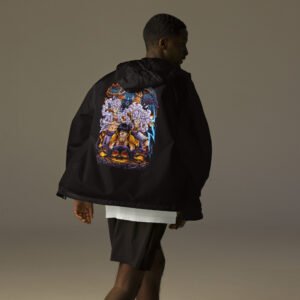 Stormforge Crew — Unisex Lightweight Zip Windbreaker | Large Back DTF