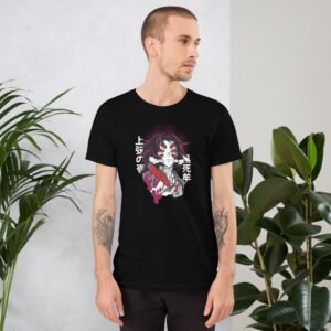 Crimson Oni Men’s Graphic T-Shirt | Shadow Warrior & Blade Motif