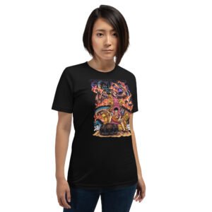 Throne of Storms Women’s Graphic Tee | Fire & Gold Emblem